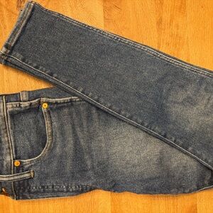 Madewell High-Rise Skinny Jeans in Classic Blue